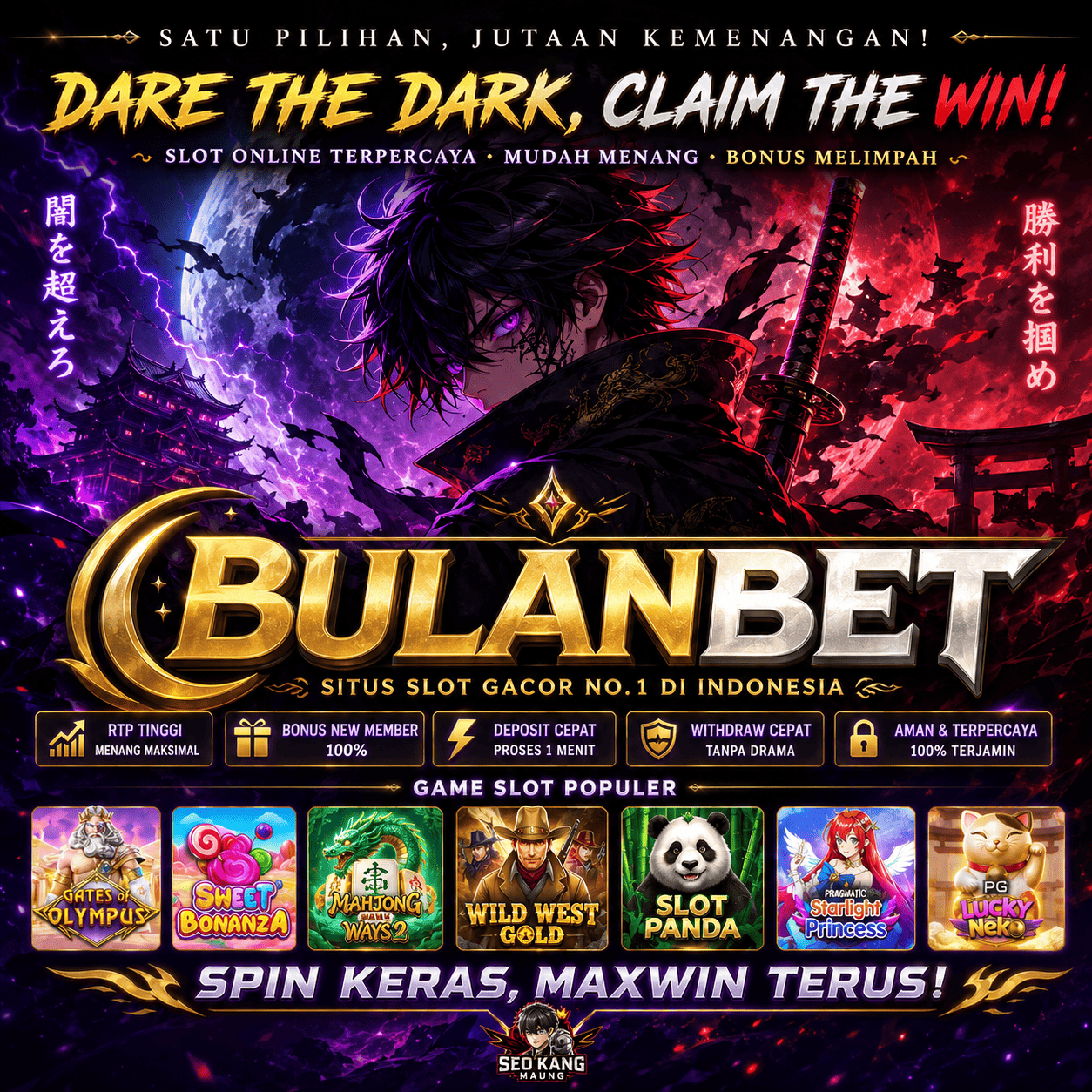 BULANBET | SITUS GAME ONLINE TERBAIK TAHUN INI DENGAN JACKPOT DAN MAXWIN by Hey siriusly